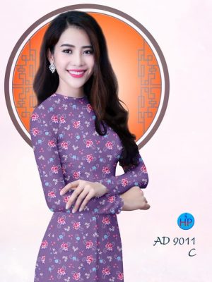 Vải áo dài Hoa đều dễ thương kiểu mới AD 9011 28 1576292822 757 Vai ao dai Hoa deu de thuong kieu moi AD
