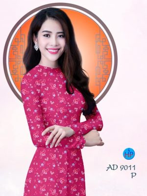 Vải áo dài Hoa đều dễ thương kiểu mới AD 9011 23 1576292822 75 Vai ao dai Hoa deu de thuong kieu moi AD