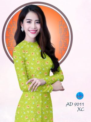 Vải áo dài Hoa đều dễ thương kiểu mới AD 9011 35 1576292823 749 Vai ao dai Hoa deu de thuong kieu moi AD