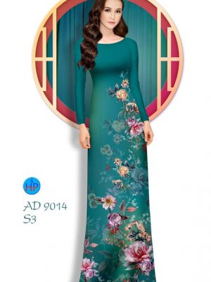 Vải áo dài hoa in 3D thiết kế 2019 AD 9014 20 1576295048 767 Vai ao dai hoa in 3D thiet ke 2019 AD