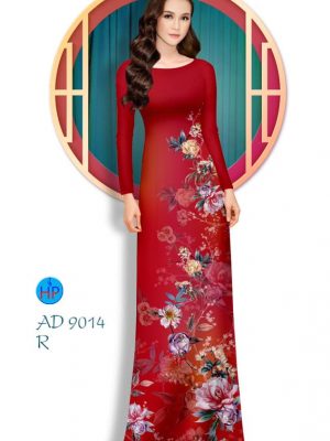 Vải áo dài hoa in 3D thiết kế 2019 AD 9014 30 1576295049 104 Vai ao dai hoa in 3D thiet ke 2019 AD