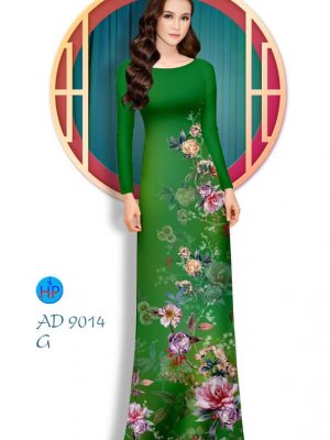 Vải áo dài hoa in 3D thiết kế 2019 AD 9014 34 1576295049 433 Vai ao dai hoa in 3D thiet ke 2019 AD
