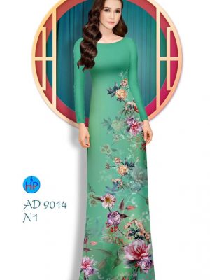 Vải áo dài hoa in 3D thiết kế 2019 AD 9014 31 1576295049 902 Vai ao dai hoa in 3D thiet ke 2019 AD