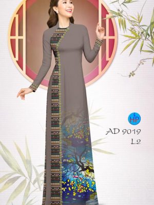 Vải áo dài Con bướm xinh mới ra AD 9019 22 1576551759 354 Vai ao dai Con buom xinh moi ra AD 9019