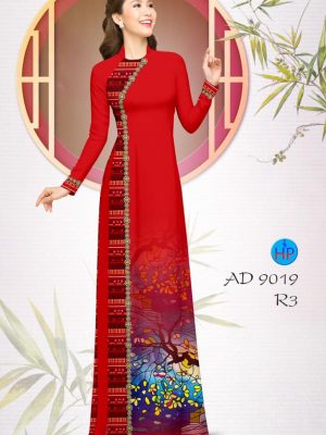 Vải áo dài Con bướm xinh mới ra AD 9019 31 1576551760 585 Vai ao dai Con buom xinh moi ra AD 9019