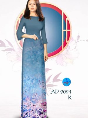 Vải áo dài hoa 3D đẹp kiểu mới AD 9021 22 1576551852 430 Vai ao dai hoa 3D dep kieu moi AD 9021