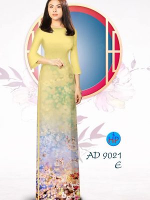Vải áo dài hoa 3D đẹp kiểu mới AD 9021 24 1576551852 857 Vai ao dai hoa 3D dep kieu moi AD 9021
