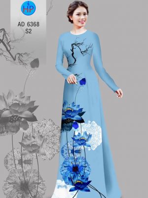 Vải áo dài Sen xanh thiết kế 2019 AD 6368 26 1576551971 226 Vai ao dai Sen xanh thiet ke 2019 AD 6368