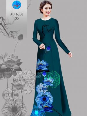 Vải áo dài Sen xanh thiết kế 2019 AD 6368 28 1576551971 853 Vai ao dai Sen xanh thiet ke 2019 AD 6368