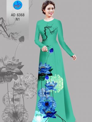 Vải áo dài Sen xanh thiết kế 2019 AD 6368 32 1576551972 863 Vai ao dai Sen xanh thiet ke 2019 AD 6368