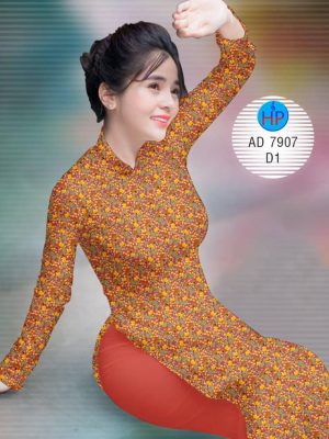 Vải áo dài Hoa nhí kiểu mới AD 7907 21 1576553035 710 Vai ao dai Hoa nhi kieu moi AD 7907