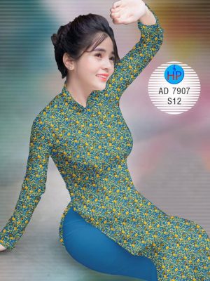 Vải áo dài Hoa nhí kiểu mới AD 7907 34 1576553036 194 Vai ao dai Hoa nhi kieu moi AD 7907