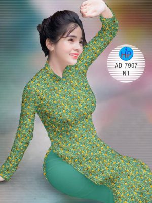 Vải áo dài Hoa nhí kiểu mới AD 7907 29 1576553036 224 Vai ao dai Hoa nhi kieu moi AD 7907