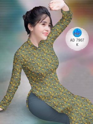 Vải áo dài Hoa nhí kiểu mới AD 7907 24 1576553036 231 Vai ao dai Hoa nhi kieu moi AD 7907