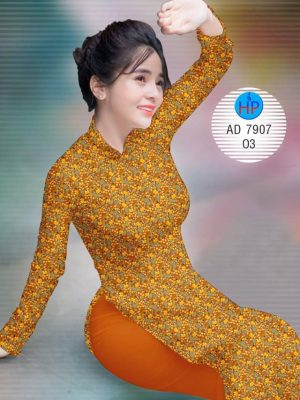 Vải áo dài Hoa nhí kiểu mới AD 7907 28 1576553036 256 Vai ao dai Hoa nhi kieu moi AD 7907