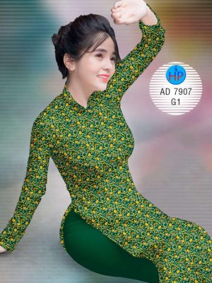Vải áo dài Hoa nhí kiểu mới AD 7907 25 1576553036 291 Vai ao dai Hoa nhi kieu moi AD 7907