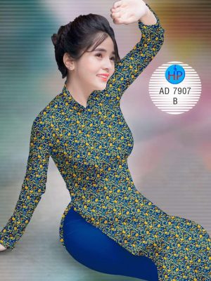 Vải áo dài Hoa nhí kiểu mới AD 7907 23 1576553036 348 Vai ao dai Hoa nhi kieu moi AD 7907