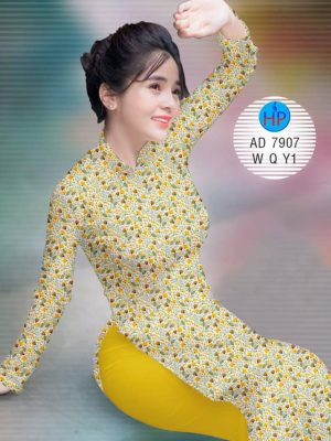 Vải áo dài Hoa nhí kiểu mới AD 7907 35 1576553036 351 Vai ao dai Hoa nhi kieu moi AD 7907