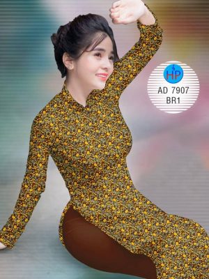 Vải áo dài Hoa nhí kiểu mới AD 7907 22 1576553036 424 Vai ao dai Hoa nhi kieu moi AD 7907