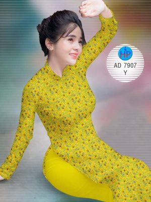 Vải áo dài Hoa nhí kiểu mới AD 7907 36 1576553036 739 Vai ao dai Hoa nhi kieu moi AD 7907