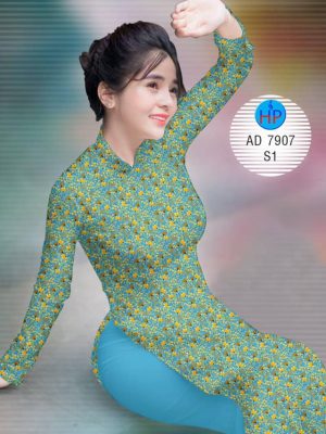 Vải áo dài Hoa nhí kiểu mới AD 7907 30 1576553036 839 Vai ao dai Hoa nhi kieu moi AD 7907