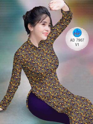Vải áo dài Hoa nhí kiểu mới AD 7907 33 1576553036 976 Vai ao dai Hoa nhi kieu moi AD 7907