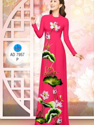 Vải áo dài Hoa Sen kiểu mới AD 7957 23 1576812701 271 Vai ao dai Hoa Sen kieu moi AD 7957