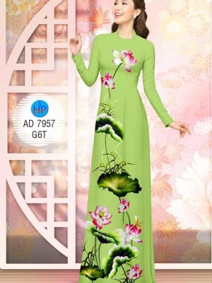 Vải áo dài Hoa Sen kiểu mới AD 7957 35 1576812702 342 Vai ao dai Hoa Sen kieu moi AD 7957