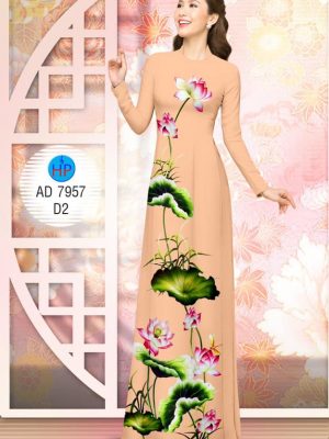 Vải áo dài Hoa Sen kiểu mới AD 7957 37 1576812702 64 Vai ao dai Hoa Sen kieu moi AD 7957