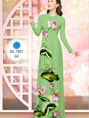 Vải áo dài Hoa Sen kiểu mới AD 7957 36 1576812702 702 Vai ao dai Hoa Sen kieu moi AD 7957