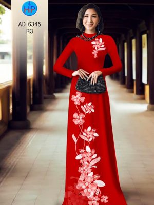 Vải áo dài Hoa in 3D đẹp sanh thanh khiết kiểu mới AD 6345 21 1576814332 401 Vai ao dai Hoa in 3D dep sanh thanh khiet