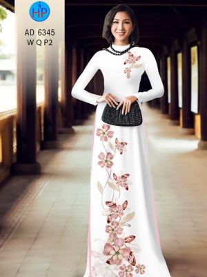 Vải áo dài Hoa in 3D đẹp sanh thanh khiết kiểu mới AD 6345 27 1576814333 108 Vai ao dai Hoa in 3D dep sanh thanh khiet