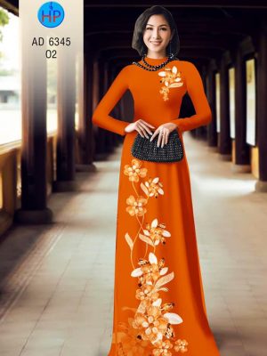 Vải áo dài Hoa in 3D đẹp sanh thanh khiết kiểu mới AD 6345 36 1576814333 358 Vai ao dai Hoa in 3D dep sanh thanh khiet