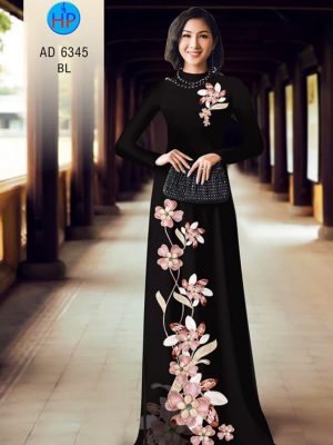 Vải áo dài Hoa in 3D đẹp sanh thanh khiết kiểu mới AD 6345 34 1576814333 529 Vai ao dai Hoa in 3D dep sanh thanh khiet