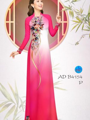 Vải áo dài Hoa in 3D kiểu mới AD B4154 22 1576814759 251 Vai ao dai Hoa in 3D kieu moi AD B4154