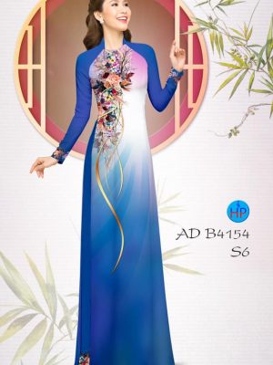 Vải áo dài Hoa in 3D kiểu mới AD B4154 28 1576814759 599 Vai ao dai Hoa in 3D kieu moi AD B4154