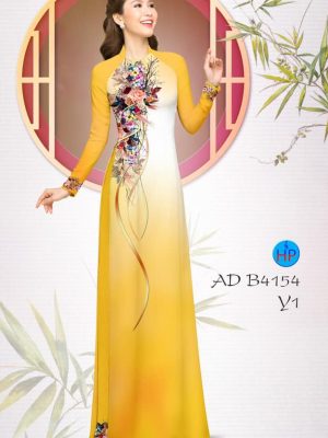 Vải áo dài Hoa in 3D kiểu mới AD B4154 31 1576814759 997 Vai ao dai Hoa in 3D kieu moi AD B4154