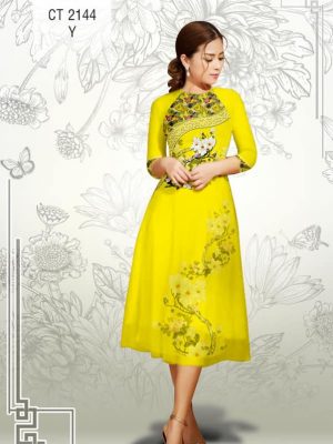 Vải áo dài cách tân Hoa Đào kiểu mới AD CT2144 24 1576814997 434 Vai ao dai cach tan Hoa Dao kieu moi AD