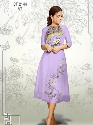 Vải áo dài cách tân Hoa Đào kiểu mới AD CT2144 23 1576814997 897 Vai ao dai cach tan Hoa Dao kieu moi AD