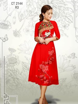 Vải áo dài cách tân Hoa Đào kiểu mới AD CT2144 37 1576814998 912 Vai ao dai cach tan Hoa Dao kieu moi AD