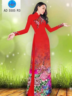Vải áo dài Hoa Mẫu Đơn và Mùa Xuân kiểu mới AD 5505 32 1576815096 651 Vai ao dai Hoa Mau Don va Mua Xuan kieu
