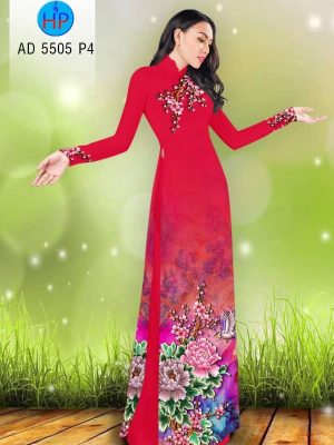 Vải áo dài Hoa Mẫu Đơn và Mùa Xuân kiểu mới AD 5505 37 1576815097 368 Vai ao dai Hoa Mau Don va Mua Xuan kieu