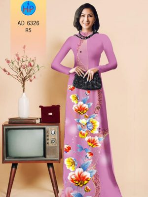 Vải áo dài Hoa in 3D mới ra AD 6326 23 1576815212 280 Vai ao dai Hoa in 3D moi ra AD 6326