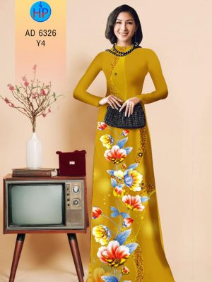 Vải áo dài Hoa in 3D mới ra AD 6326 36 1576815212 459 Vai ao dai Hoa in 3D moi ra AD 6326