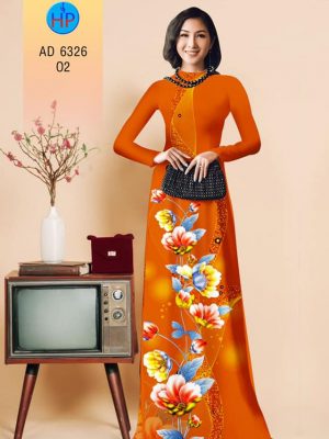 Vải áo dài Hoa in 3D mới ra AD 6326 22 1576815212 523 Vai ao dai Hoa in 3D moi ra AD 6326