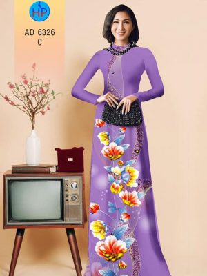 Vải áo dài Hoa in 3D mới ra AD 6326 32 1576815212 737 Vai ao dai Hoa in 3D moi ra AD 6326