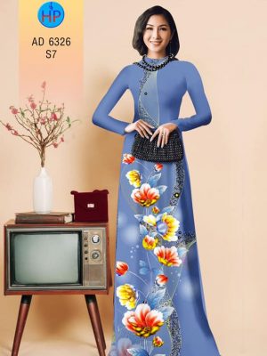 Vải áo dài Hoa in 3D mới ra AD 6326 26 1576815212 959 Vai ao dai Hoa in 3D moi ra AD 6326