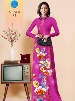 Vải áo dài Hoa in 3D mới ra AD 6326 21 1576815212 987 Vai ao dai Hoa in 3D moi ra AD 6326