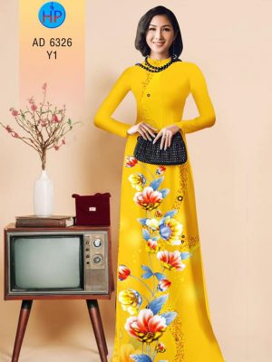 Vải áo dài Hoa in 3D mới ra AD 6326 29 1576815212 99 Vai ao dai Hoa in 3D moi ra AD 6326
