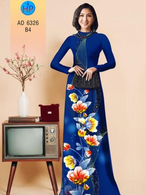 Vải áo dài Hoa in 3D mới ra AD 6326 37 1576815213 522 Vai ao dai Hoa in 3D moi ra AD 6326
